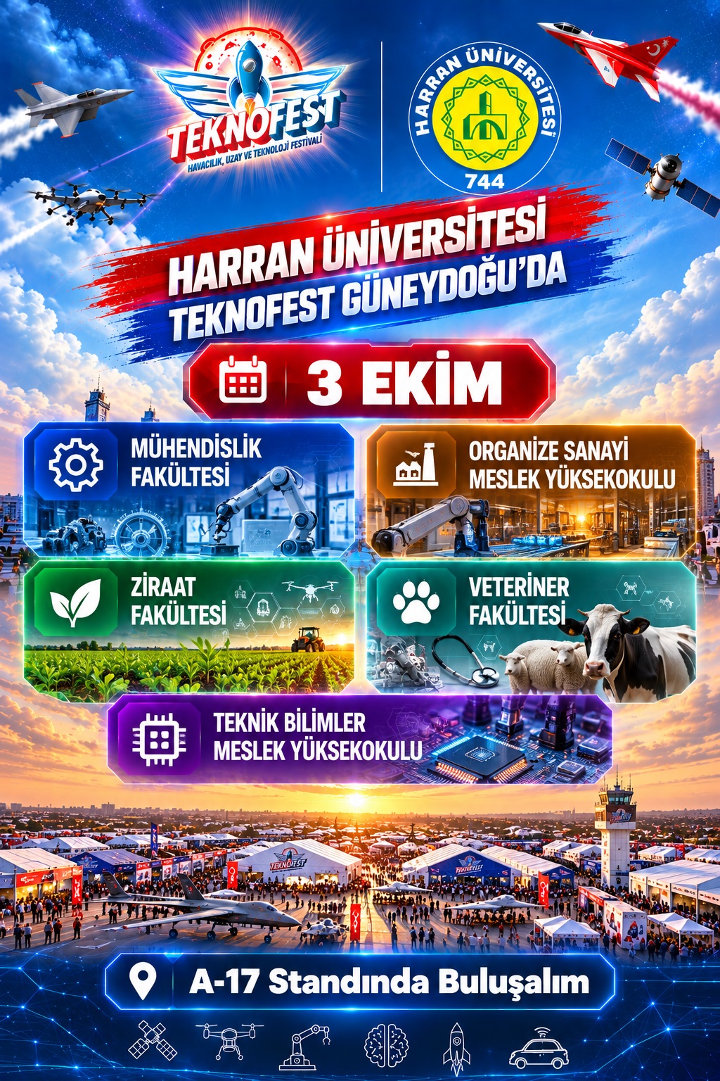 Meslek Yüksekokulumuz TEKNOFEST’te Yer Alacak